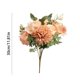 thumbnail image 4 of Yhmxh Flores artificiales de rosas e hortensias, ramo de seda con tallos, tallos de flores RFaux para bodas, fiestas, arreglos florales, decoración de mesas y centros de mesa para el hogar., 4 of 6