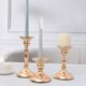 thumbnail image 4 of unbranded Decorativo Portavelas De Metal Color Dorado Para Ambiente Cálido Y Clásico, 4 of 8