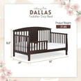 thumbnail image 4 of Dream On Me Dallas Toddler Day Bed, Espresso, 4 of 8
