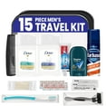 thumbnail image 2 of TrekTote 15-Piece Travel Toiletry Convenience Kit - Essentials Bag with Men's Toiletries. TSA-Approved Travel Size Kit for Men with Essential Toiletries., 2 of 8