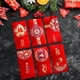 thumbnail image 4 of Sobres rojos con diseño de serpiente para el Año Chino 2026 | 6 sobres de dinero Hong Bao | Cartulina grande de 17 x 8,9 cm con recortes florales huecos y estampados | Regalo de cumpleaños, boda y, 4 of 7