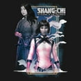 thumbnail image 2 of Marvel Shang-Chi Team Girl's Solid Crew Tee, Black, X-Small, 2 of 4