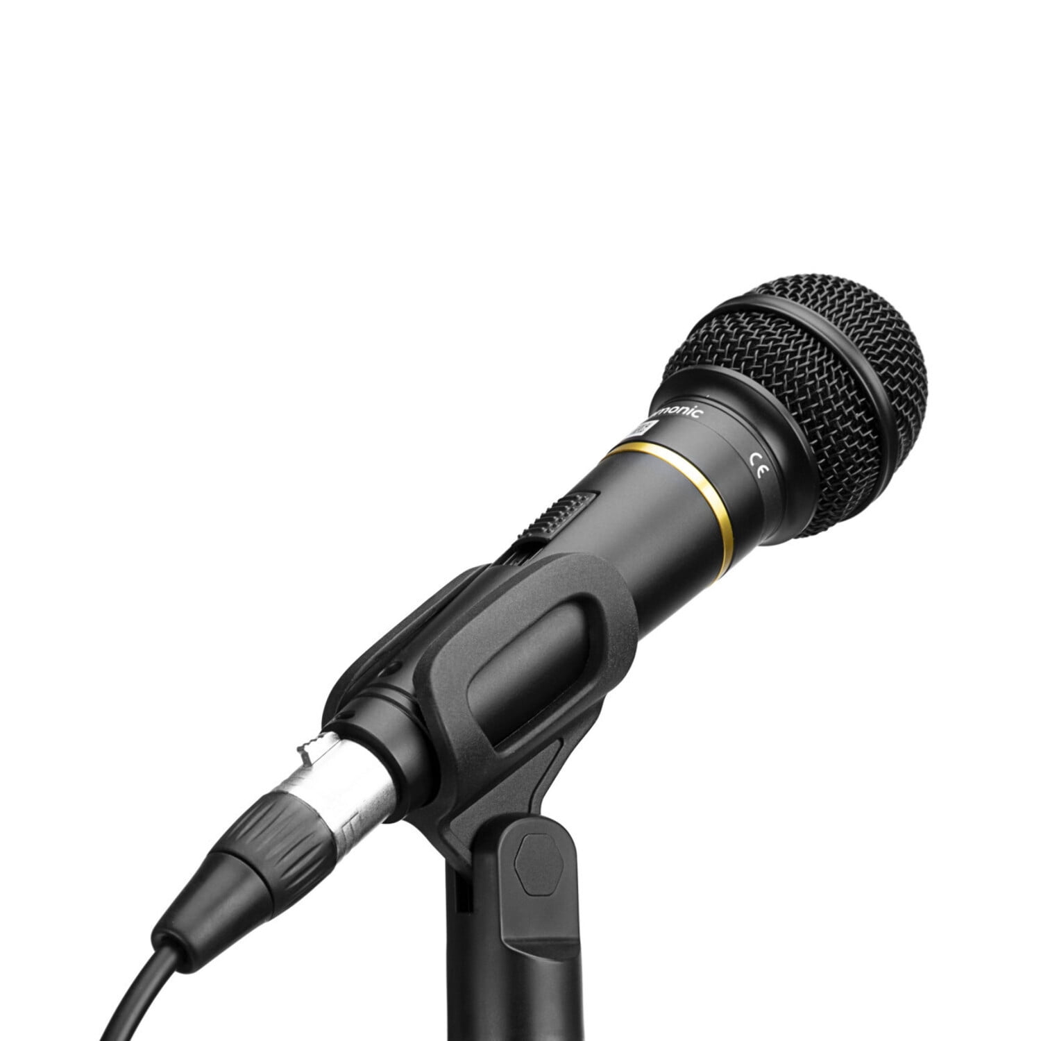 Saramonic SR-MV58 Dynamic Handheld Mic for Live & Studio Recording w/ Windscreen, Clip & XLR to 1/4" Mic Cable