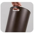 thumbnail image 7 of QIUYI Small Trash Can with Swing Lid Round Garbage Can for Kitchen, Bedroom, Home Office, Craft Room, Dorm Room, Powder Room, Bathroom Trash Bin (Black (2.1 Gal)), 7 of 7