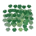 thumbnail image 1 of Rongfmy 50Pcs Wooden Shamrock Buttons ST 'S Day for Coats Clothes Accessories Patterned, 1 of 9