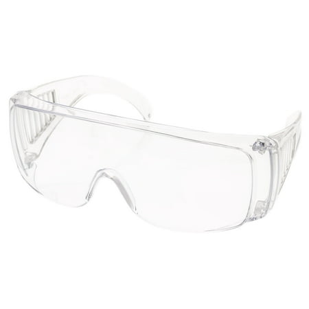 Safety Spectacles w/ Wide Upper Frame Fit Over Glasses - ST-22, Features Wide Upper Frame By Elenco From USA