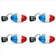 thumbnail image 1 of 4X Bicycle Bell 6 LED 4 Tono De Bocina Luz LED Sirena Electronica De Bicicletas Campanas Para Ninos Accesorios De Bicicletas, 1 of 8