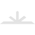 thumbnail image 4 of 60"W x 22 1/2"H x 2"D x 4"F, 9/12 Pitch, Saratoga Architectural Grade PVC Gable Bracket, 4 of 8