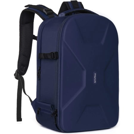 MOSISO Camera Backpack for Canon/Nikon/Sony/DJI Mavic Drone DSLR/SLR/Mirrorless Photography Camera Bag Waterproof Hardshell Protective Case with Tripod Holder&Laptop Compartment 15-16 inch