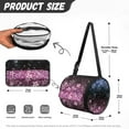 thumbnail image 7 of ZIATUBLE Cherry Blossom Paper Towel Storage Dustproof Camping Toilet Paper Holder with Smooth Zipper Paper Towel Hanging Organizer Easy to Clean Paper Dust Cover Storage Bag, 7 of 7