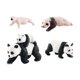 thumbnail image 4 of Figuras de animales de ciclo , juguete de 4 de animales Panda, juego , figuritas de animales realistas, modelos de ciclo de estilo D, 4 of 8