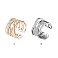 thumbnail image 4 of Minnieouse Anillo Geometría Cristal Cruce Anillos Vintage Minimalista Clásico Joyería Encontrar Piel-Amigable Cómodo Mujer Ropa, zapatos y accesorios Miscelánea Rosa roja Minnieouse AP017357-01, 4 of 6