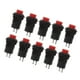 thumbnail image 1 of 10x Interruptor de Botón utiliza de circuito eléctrico en Arrancador Electromagnético Contactor rojo shamjiam Interruptor de botón momentáneo, 1 of 8