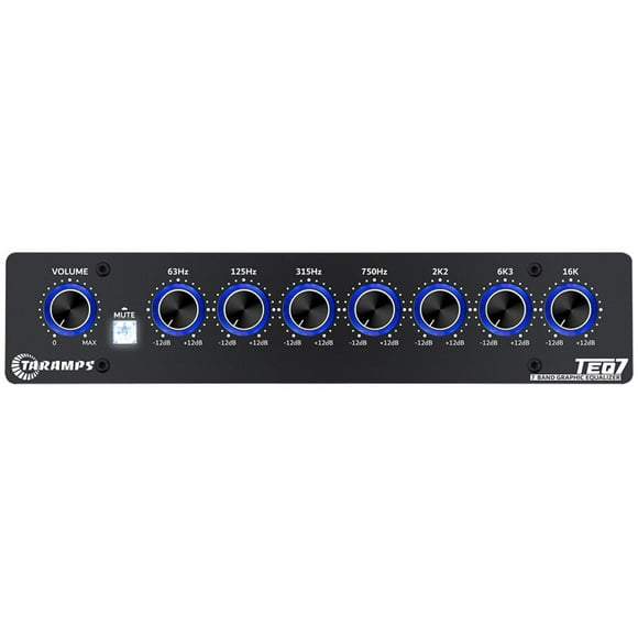 TARAMPS 7 BAND EQ BLUE