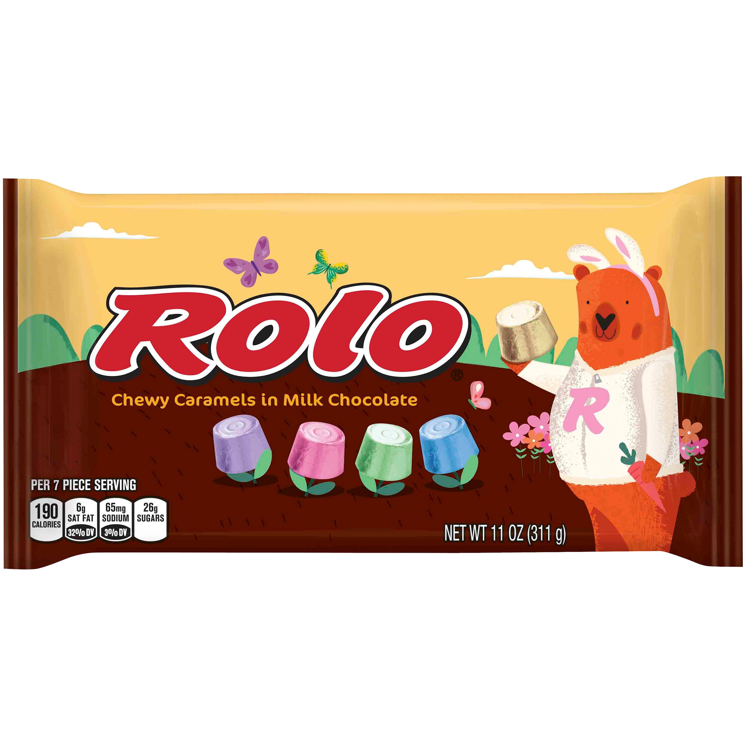 Rolo Easter Chewy Caramels in Milk Chocolate 11 oz. Bag by Hershey's