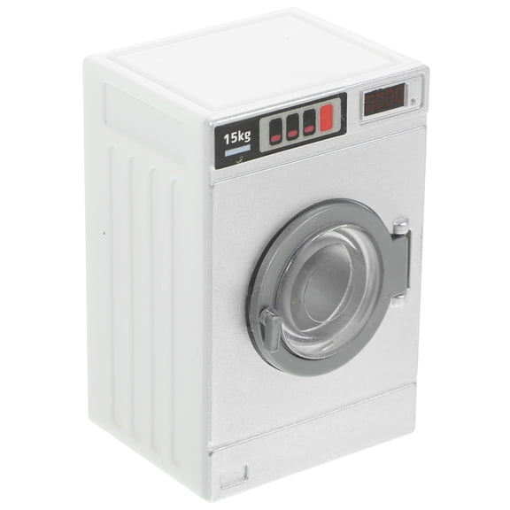 AURARMLET Dolls Bathroom Accessories Doll House Washing Machine Plastic 1Pcs