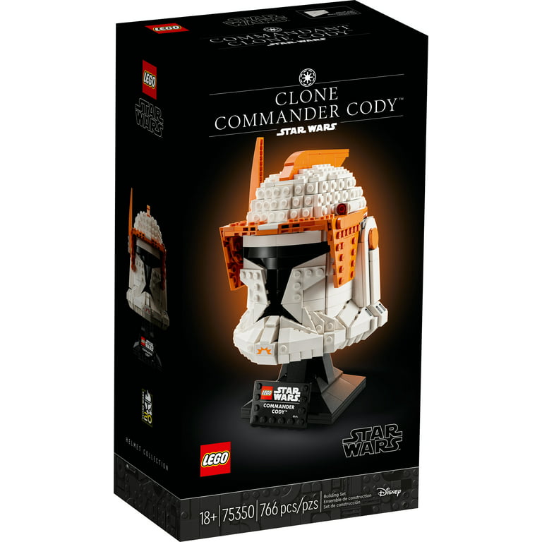 Lego Star Wars Clone Commander Cody Helmet 75350 Collectible Building Set -  Featuring Authentic Details, Office Decor Display Model For Adults, The Clone  Wars Collection Memorabilia And Gift Idea - Walmart.Com