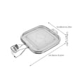 thumbnail image 2 of MERRYHAPY Professional Bread Baking Sandwich Baking Tool For Toasted Bread And Sandwiches, 2 of 7