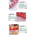 thumbnail image 3 of Billuyoard Cubierta de inodoros, decoración navideña, tela no tejida, Base antideslizante, suministros de vacaciones, accesorios decorativos, Kits de decoración para fiestas Rojo, 3 of 6