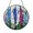 Acrylic 3.5 Inch, variant on Blooming Foxglove With Bee Stained Glass Suncatcher, Spring Garden Window Decor, Nature Inspired Floral Gift