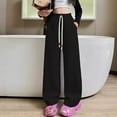 thumbnail image 2 of ZPYESWOW Girls Pants Size 10-12 Green Cargo Pants High Waist Pants Girls Dance Clothes Travel Clothes Kids Girl Clothes Size 8 Teen Clothes, Black 11-12 Years, 2 of 6