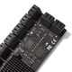 thumbnail image 4 of Tarjeta de expansión PCIE de 20 puertos PCIe SATA 3.0 Riser Adapter 6Gbps para escritorio, 4 of 7