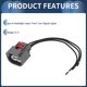 thumbnail image 4 of Conjunto de arnés de cableado de faros Unique Bargains No.68064998AA/645943 para DODGE CALIBER 09-11 Luz de señal de giro delantera Cable de arnés 3 terminales 15cm 1 conjunto, 4 of 7