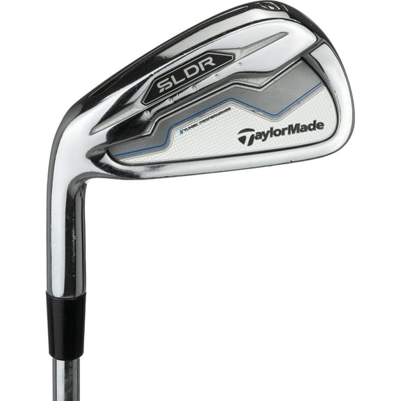 Pre-Owned TaylorMade Golf Club SLDR 4-PW Iron Set Stiff Steel FST KBS C-Taper 90 Value