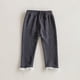 thumbnail image 5 of Cowsor Baby Girl Pants Toddler Girl Solid Ribbed Pants with Trim Newborn Cotton Leggings Infant Jogger Pants, 5 of 6