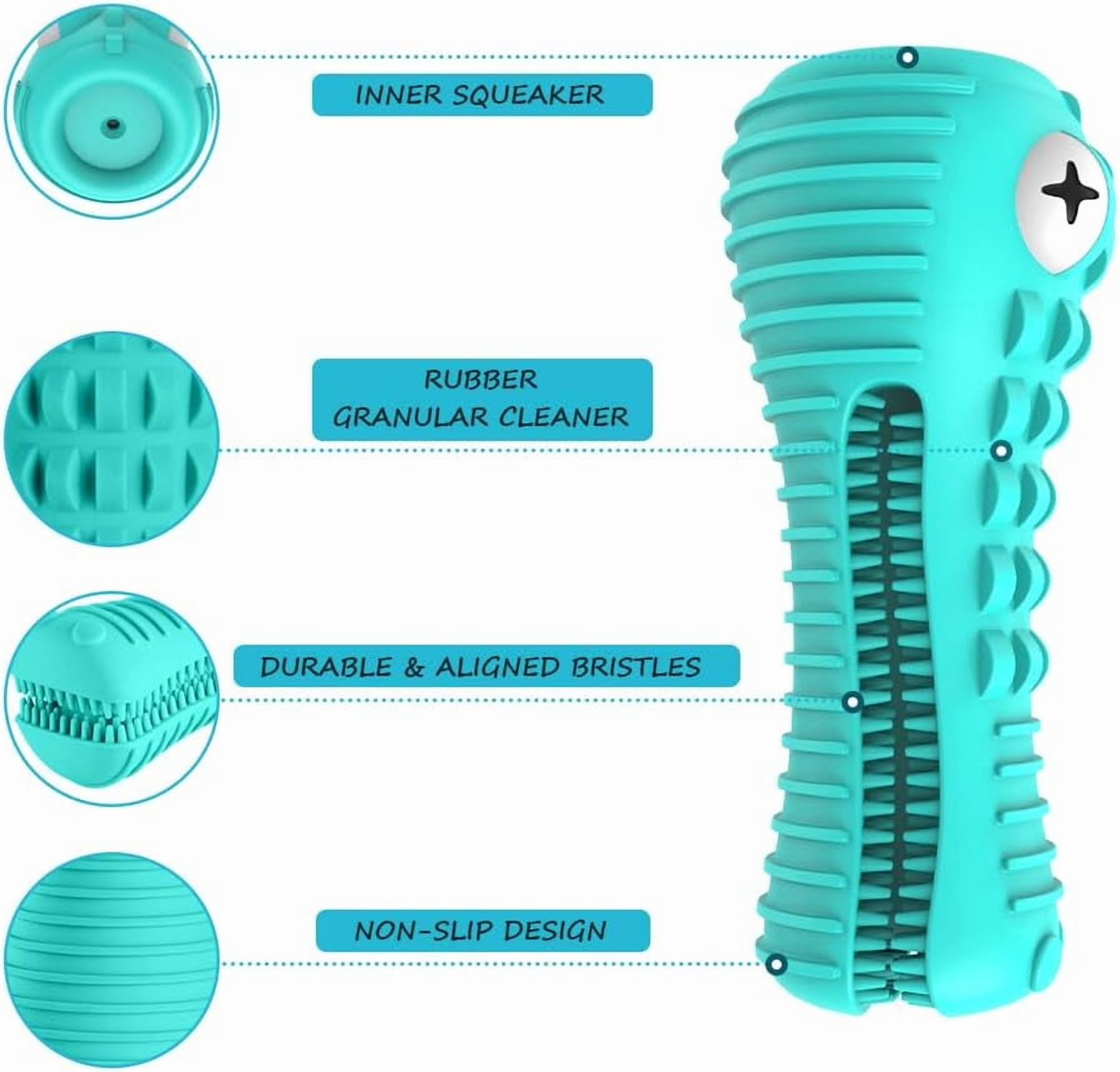 General Dog Toys for Aggressive Chewers Large Medium Breed, Indestructible Dog Chew Toys, Squeaky Interactive Tough Extremely Durable, Dogs Toothbrush Toys to Keep Them Busy