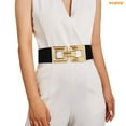 thumbnail image 3 of WHIPPY Women Wide Stretch Belts Ladies Elastic Waist Belt for Dresses Pants, 3 of 7