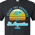 thumbnail image 4 of Inktastic Summer Enjoy the Sunshine St. Augustine Florida in Blue T-Shirt, 4 of 5