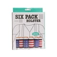 thumbnail image 2 of (3 pack) Patriotic Beer Belt, Adjustable 6 Pack Can Holster, Cotton, 4th of July Party Accessory, 2 of 7