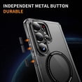 thumbnail image 4 of Dteck for Samsung Galaxy S25 Ultra Case, Compatible with MagSafe, Anti-Yellowing Slim Shockproof Magnetic Phone Case for Samsung Galaxy S25 Ultra 6.9" 2025,Black, 4 of 7