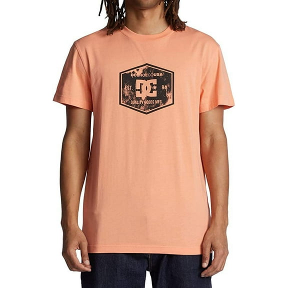 DC Shoes Cotton SS T-Shirt ~ Chain Link Orange