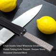 thumbnail image 3 of 5 Inch Double Sided Whetstone Grindstone For Pocket Folding Knife Sharpen, Sharpen Stone, Sharpener, 3 of 5