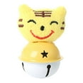 thumbnail image 1 of Cat Bell Toy Funny Animal Shaped Plush Cute Cat Chase Toy Cat Interactive Toy, 1 of 10