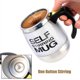 thumbnail image 3 of 400mL Self Stirring Mug with Lid Automatic Stirring Coffee Cup Electric Stainless Steel Self Mixing Coffee Cup for Coffee Milk Cocoa Hot Chocolate Tea, 3 of 5