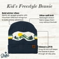 thumbnail image 2 of Britt's Knits Freestyle Soft Knit Beanie Rib Knit Cuff Hat - Navy (Kid's), 2 of 6