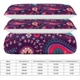 thumbnail image 2 of HAHDAXIA Paisley Pattern Bedding Solid Comforter Set for All Seasons,3 Pieces(1 Comforter+2 Pillowcases),Soft Microfiber Bedding Set Full(79"x90"), 2 of 7