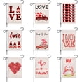 thumbnail image 6 of Valentines Day Garden Flag Double Sided, Love symbol Valentine’s Day Garden Flag Yard Flag for Outdoor Decoration 12x18 Inch（2 PCS), 6 of 7