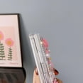 thumbnail image 6 of for Samsung Galaxy Z Fold 6 Case,Cute Bling Glitter Sparkle Stunning Stones Diamond Rhinestone 3D Handmade Pearl Rose Flower with Wrist Lanyard Women Girly for Galaxy Z Fold 6 (Pink), 6 of 16