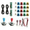 thumbnail image 3 of Joystick para Juegos de Lucha Bling Bling Azul + Rojo, 3 of 10