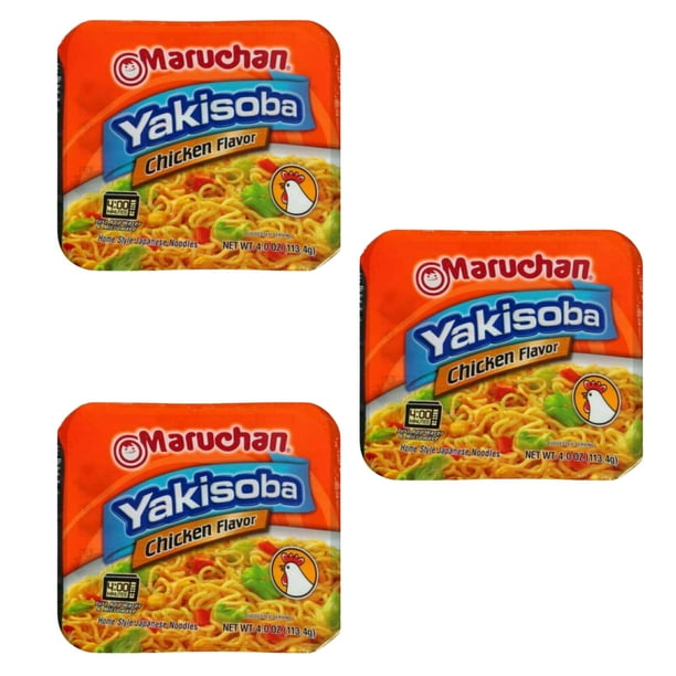 JSC Maruchan Yakisoba Chicken Flavor Noodles Japanese Home Style Stir