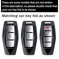 thumbnail image 2 of Carbon Pattern Car Key Cover Fit for Mitsubishi Outlander 2022 2023 2024 2025,Smart Remote Key Fob Case,with Keychain,Scratch Resistant Key Skin, 2 of 7