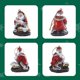 thumbnail image 4 of Adorno navideño de resina abrazando la estatua de Santa Mini colgante de Santa, 4 of 5