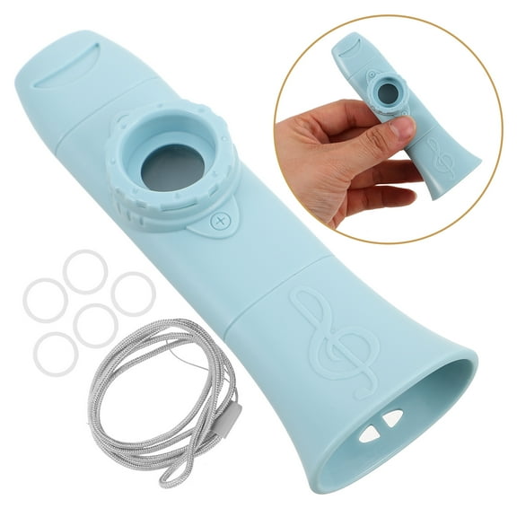 GOOHOCHY Kazoo Instrument Toddler Baby 10.50X3.70X2.20CM Sky-blue