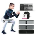 thumbnail image 4 of Tignapoo 3-Piece Resistance Loop Bands Set for Fitness - Includes Light, Medium, and Heavy Bands (760*80*1.5mm), Instruction Manual & Carry Bag for Effective Workouts, 4 of 7