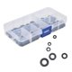 thumbnail image 5 of 250Pcs Nylon Washers Black Flat Washer Assortment Kit Sealing Spacer Gasket for Household M2?M6, 5 of 5