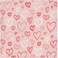 thumbnail image 5 of GZHJMY Valentine's Day Heart Cloth Napkins Set of 4, Reusable Washable Oversized Table Napkins for Family Wedding Dinner Party Home Decor, 20 Inch Decorative Washcloths, 5 of 7